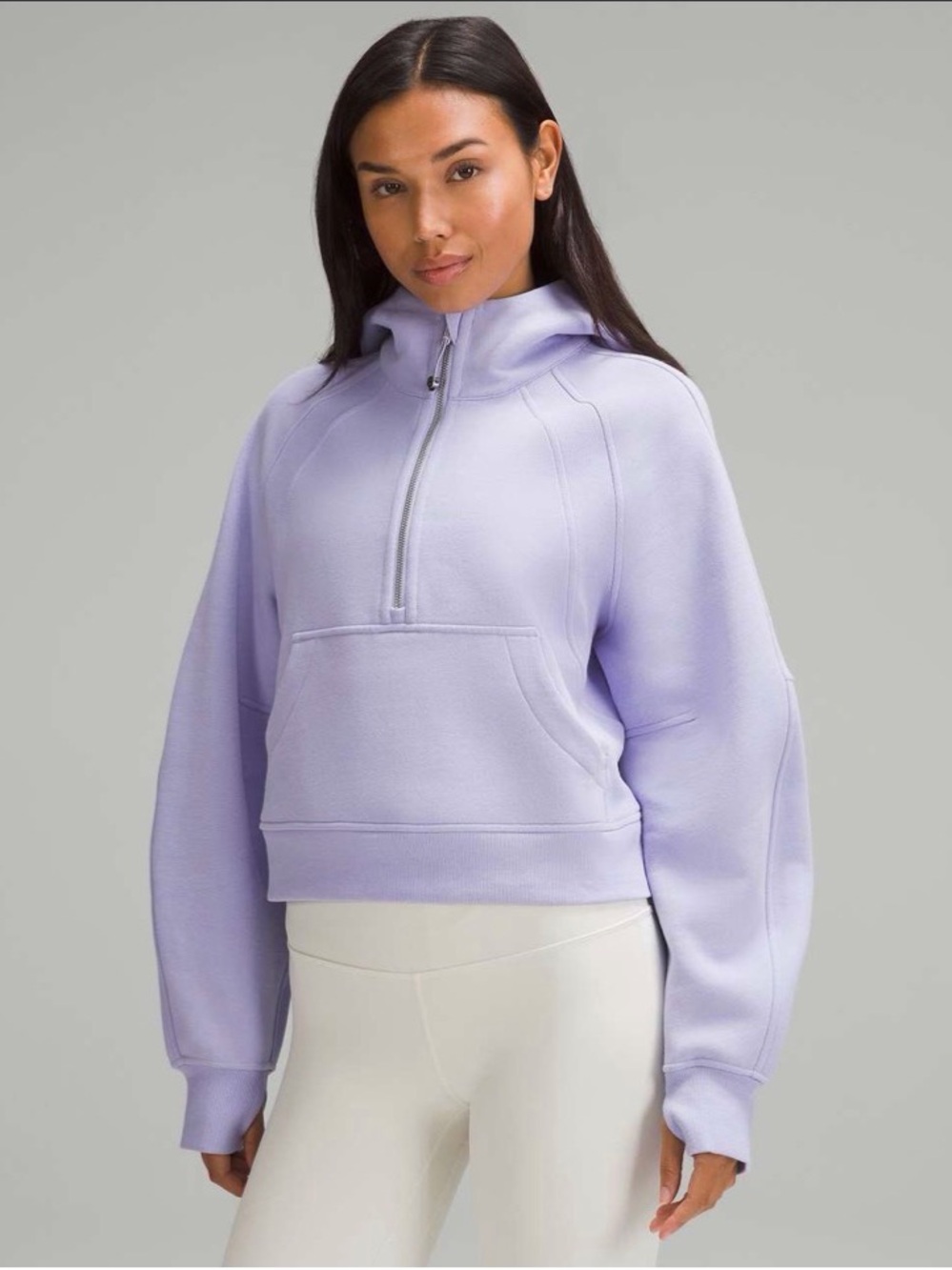 Lululemon Scuba Oversized Half-Zip Hoodie
Lilac Smoke M/L